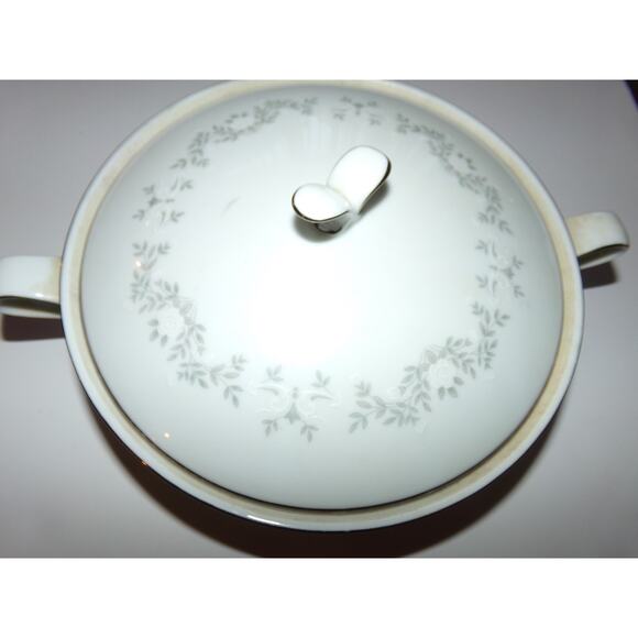 RARE Noritake Porcelain China‎ Westview 6320 9 inch covered vegetable bowl - Picture 3 of 5